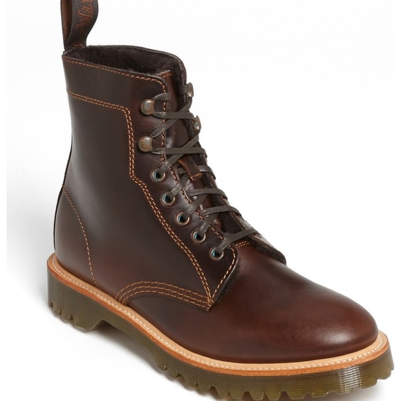 brown dr martens womens boots